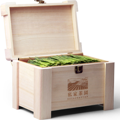 2025新茶上市艺魁堂茶叶特级太平布尖春茶安徽黄山猴魁绿茶茶园500g木箱礼盒装原产