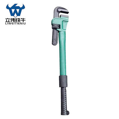 立伟铁牛管柄式管子钳10寸/把