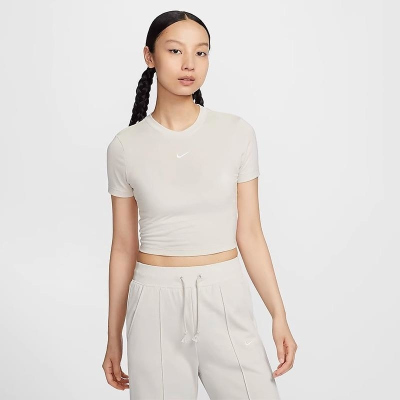NIKE耐克短袖T恤运动休闲舒适透气圆领短款女装FB2874-105 D