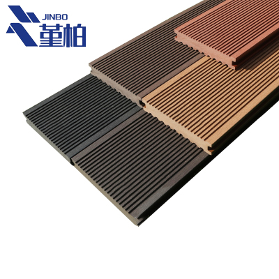 堇柏 塑木地板 实心块