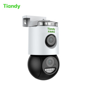 600万太阳能室外监控360度WIFI版远程TC-H163U 600万定焦全彩电池4G枪球