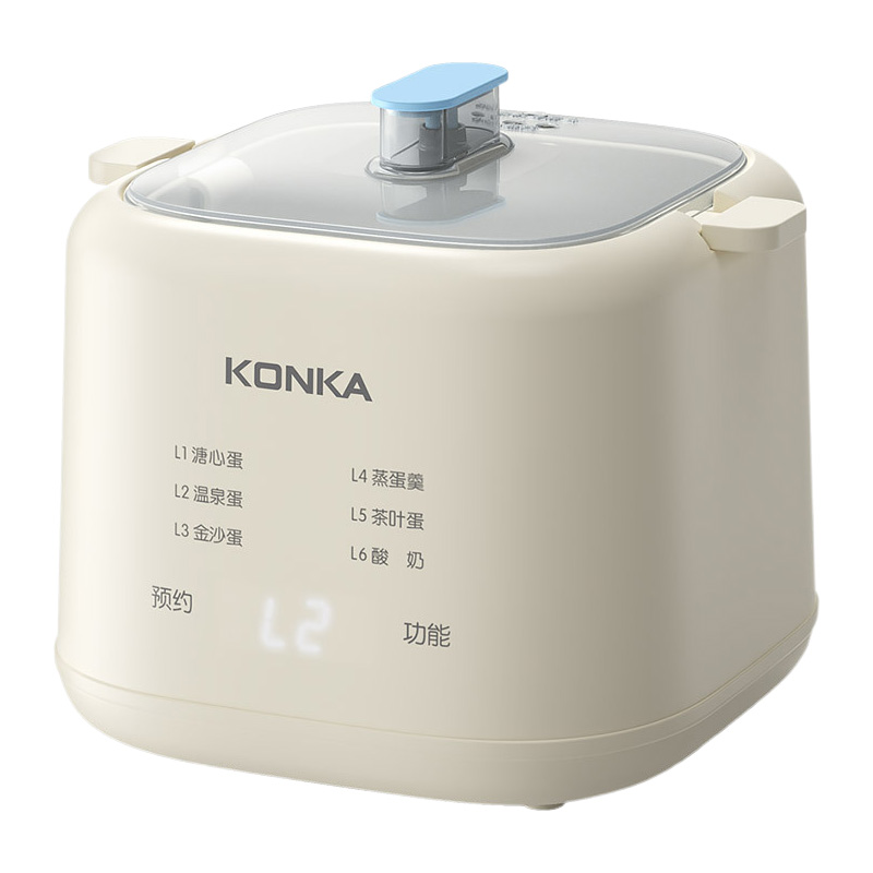 康佳煮蛋器可视化方便快捷单层款KZDQ-0301-W