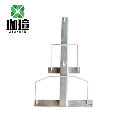 珈瑄 刺丝滚笼支架热镀锌防盗网支架围墙防盗刺丝滚笼筒支架刺铁丝防爬支架 土字型 单位:个