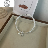 JiMi轻奢小众设计感花丝蝴蝶手镯女2023年新款潮百搭繁花似锦莲蓬手链