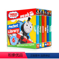 [正版]新版 托马斯与朋友小小图书馆6册手掌书 Thomas and Friends Pocket Library 英