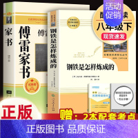 全套2本]傅雷家书+钢铁是怎样炼成的 [正版]八年级上册必读名著昆虫记和红星照耀中国寂静的春天星星离我们有多远飞向太空港