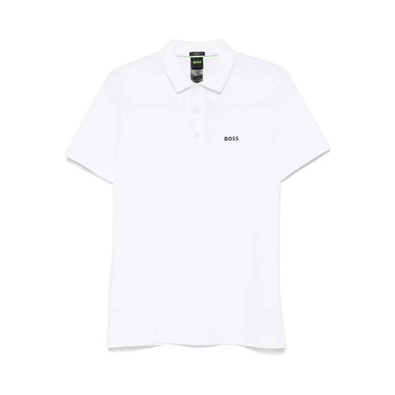 Hugo boss男士短袖polo衫棉弹力舒适休闲百搭纯色衬衣