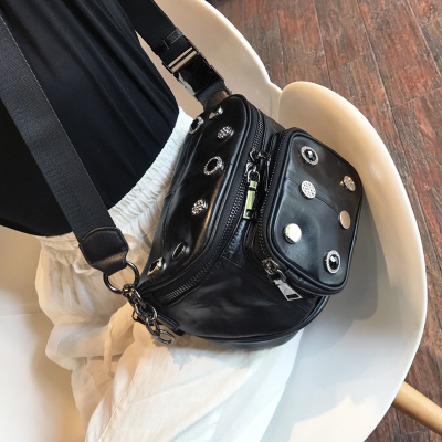 NEWLAKE欧洲站皮斜挎包2020春夏上新时尚潮女网红腰多功能胸包女腰包男