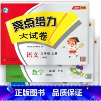 三年级上册语文+数学+英语[3册] 小学通用 [正版]2025春亮点给力大试卷一年级二年级三年级下册四年级五年级上册六年