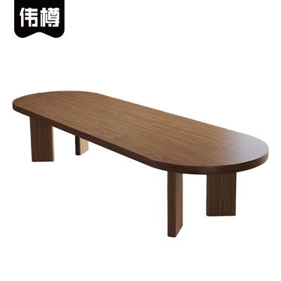 伟樽会议桌实木360*120*75cm张