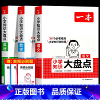 人手一套[语文+数学+英语]知识大盘点 小学通用 [正版]2025小学知识大盘点语文数学英语基础知识大全四五六年级考试总