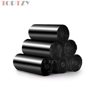 toptzy TZ5071214 垃圾袋家用手提式黑色袋子背心式垃圾袋