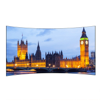 经科JK弧形画框投影幕布窄边框N4-FL/CW1正投软幕106寸2.35:1