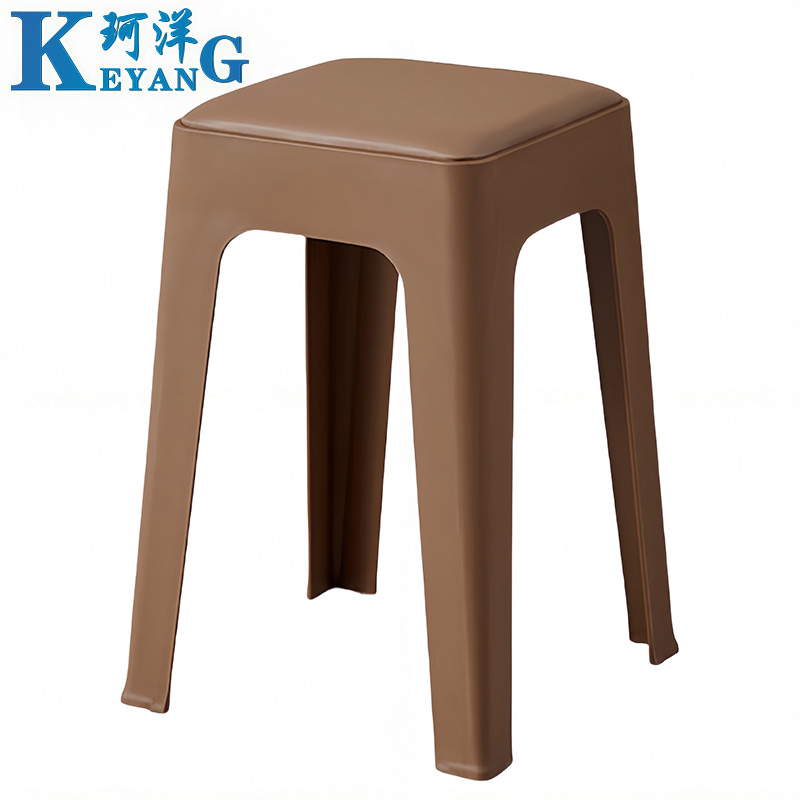 珂洋 塑料凳 软包(棕色) 个