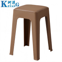 珂洋 塑料凳 软包(棕色) 个
