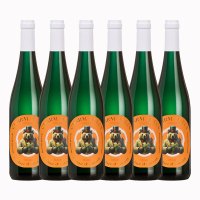 德国原瓶原装进口酒庄直采魅后绅士熊优质雷司令干白葡萄酒750ml*6