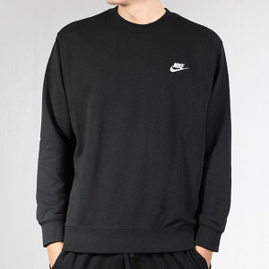 耐克(NIKE) 上衣男子2022冬季新款运动卫衣休闲圆领加绒针织套头衫BV2667 黑V2667-010 XL