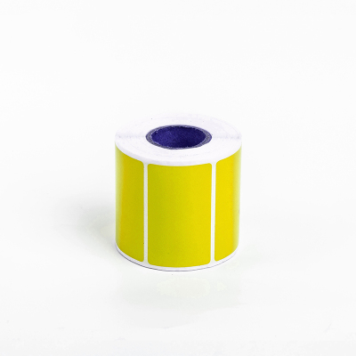 爱墨 E6-5030-600YT强粘平面标签纸黄色 /卷