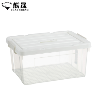 熊晟 收纳箱 H40升白/个