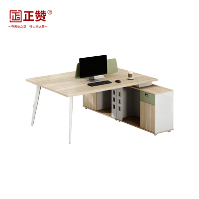 正赞 办公桌屏风工位电脑桌双人位 1400*1920*1050mm