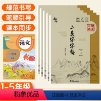 [抖音同款]二类字字帖 一年级上 [正版]小学语文二类字字帖1一2二年级3三4四5五6年级上下册人教版注音专项同步练字帖