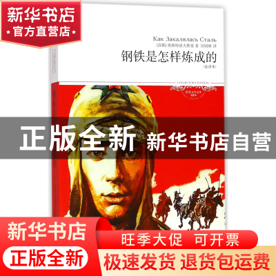 正版 钢铁是怎样炼成的(全译本插图本)/世界文学文库 (苏联)奥斯