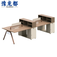 豫龙都屏风办公桌2.4m张