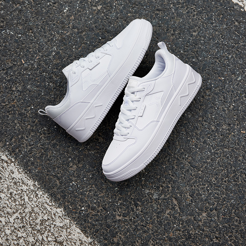 361°小白鞋女鞋运动鞋新款休闲鞋百搭白色鞋子板鞋女