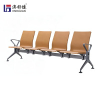 机场椅医院候诊椅公共连排椅高铁车站火车站等候椅 澳舒健 四人位排椅SJ9501 张