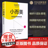 小而美:持续盈利的经营法则 做好小团队管理 维持企业持续经营 硅谷青年创业总结回顾 管理类书籍企业经营