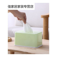 家柏饰(CORATED)简约客厅茶几纸巾盒餐厅车用家用塑料餐巾纸抽纸盒创意纸抽盒
