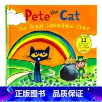 [正版]皮特猫追逐精灵 英文原版绘本 Pete the Cat The Great Leprechaun Chase