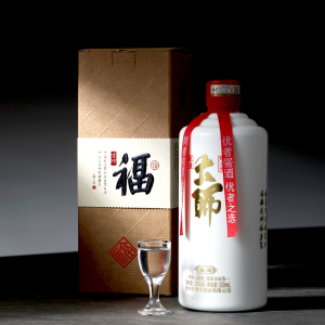 优者福酒臻选款53度酱香型白酒500ml*6瓶箱装聚会自饮
