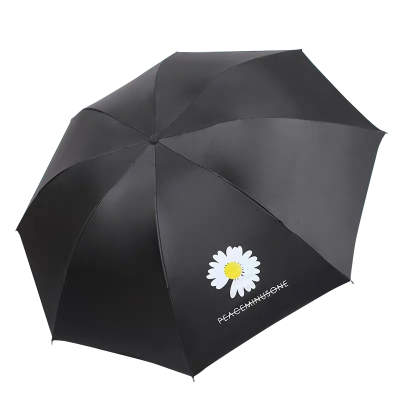 手动钢骨伞架 黑胶布 塑胶手柄 YF-S2021009 晴雨两用伞