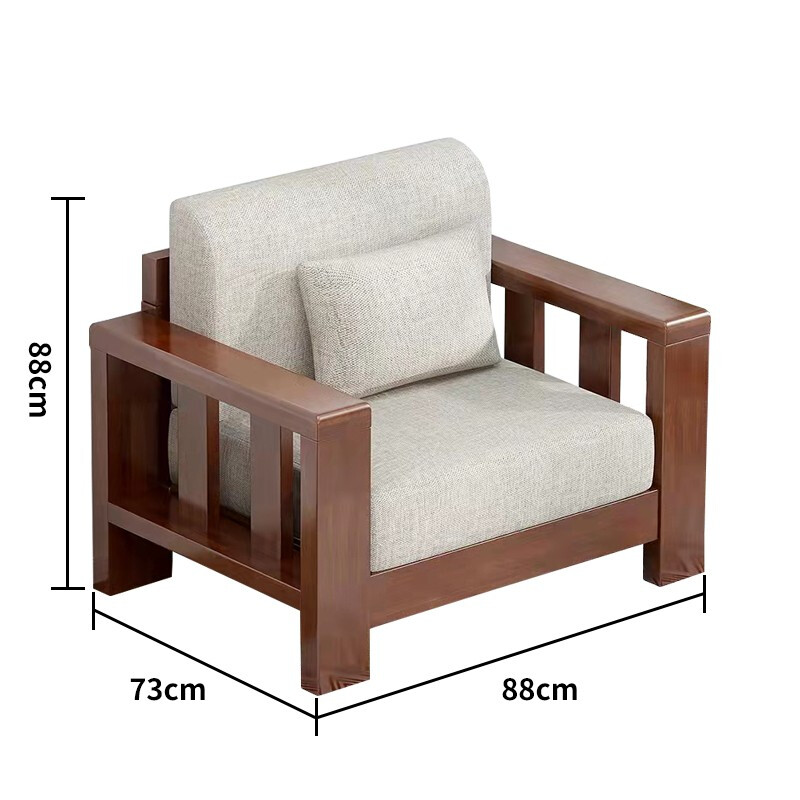 单人沙发三圣W24 88*73*88cm