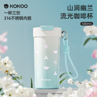 NONOO桃之夭夭光感变色拎拎壶 600ml
