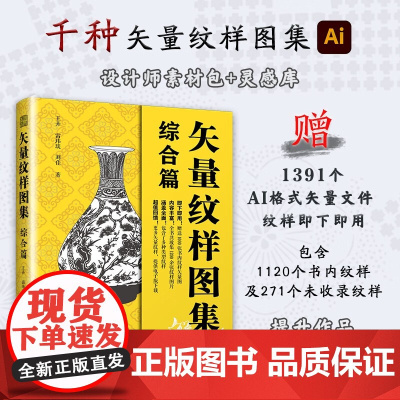 矢量纹样图集 综合篇 王卉等 著 绘画