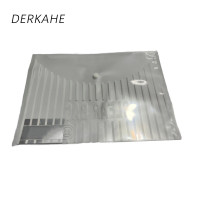 DERKAHE A4纽扣透明文件袋 100个装 包