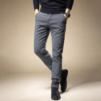 休闲裤男士韩版潮流修身小脚裤男装潮牌弹力百搭新款纯色长裤子男