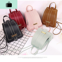 2020新款时尚春夏秋韩版pu简约百搭小清新可爱学生双肩手提女包NEW LAKE女手包