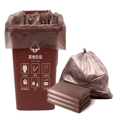 匹牧商用彩色分类垃圾袋90*100cm平口式棕色50只装单位:件