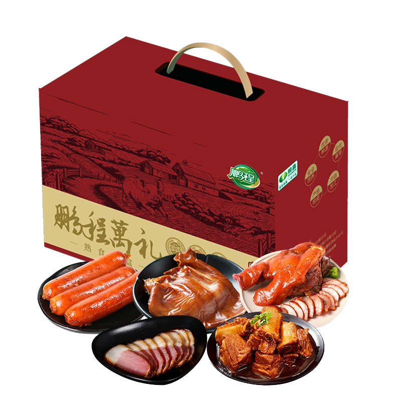 鹏程万里 熟食礼盒605型1328g