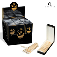 雪茄老式火柴复古高级创意香薰酒店定制加长火柴棒烟斗专用24小盒