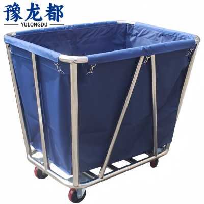 豫龙都 布草车 蓝色 个