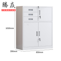 腾焱卷柜三斗保下节台