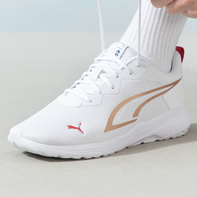 彪马(PUMA)男鞋女鞋新款 简约舒适网面透气低帮运动休闲鞋395245-01 ZP