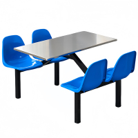 芙瑞塔连体桌椅 1.2*1.6米套