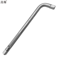 嵩源 3/4系列弯杆 重型套筒附件连接杆 加长杆 延长接杆 套筒弯杆 套头接杆 380mm/支