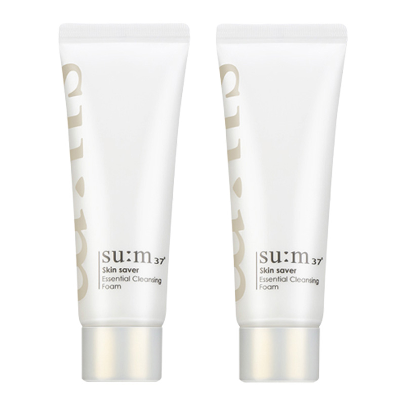 【2支】苏秘37°(su:m37)呼吸焕肤精粹泡沫洗面奶洁面乳 【中样】40ml