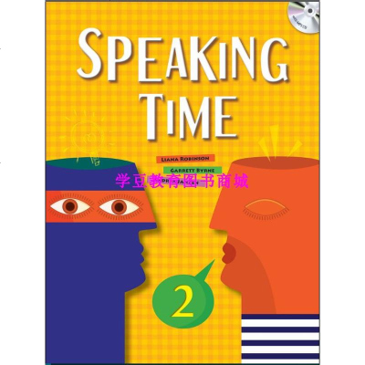 原版进口少儿英语口语训练speakingtime2级学生用书带APP